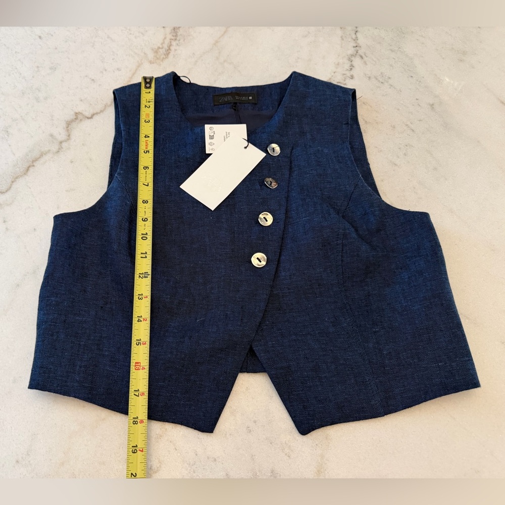 Zara LUXE 100% linen set.. - Picture 7 of 12